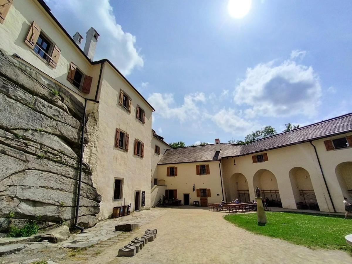 大卫膳食公寓酒店 Třešť 外观 照片